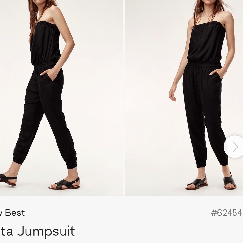 Sunday Best Tabata Jumpsuit- Black-Size S
